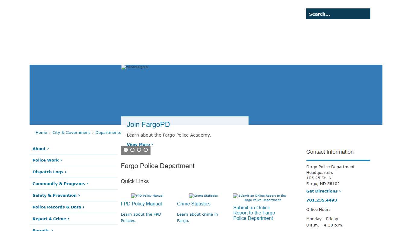 The City of Fargo - Police